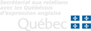 Secrétariate aux relations avec les Québéécois d'expression anglaise logo