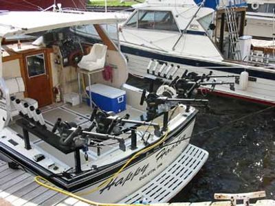 Business end of the Happy Hooker fishing boat
