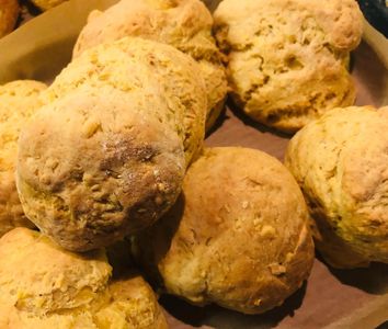 Homemade scones Gluten Free Vegan