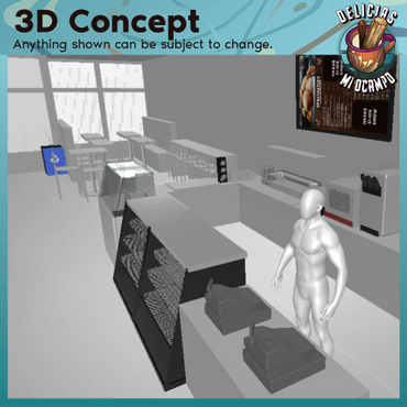 Delicias Mi Ocampo 3D Concept Angle 3