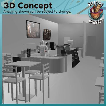Delicias Mi Ocampo 3D Concept Angle 2