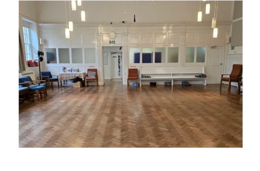 The meeting room where we teach Tai Chi, Qigong and meditation.