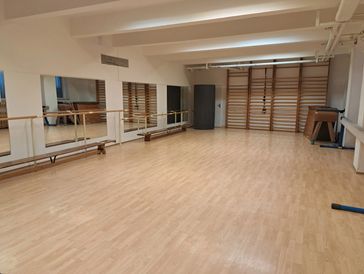 taneční sál pro lekce shuffle dance národní třída