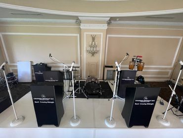 Live bands, DJ's, photo booths, staging, lighting, string ensembles and more.
516.224.3398