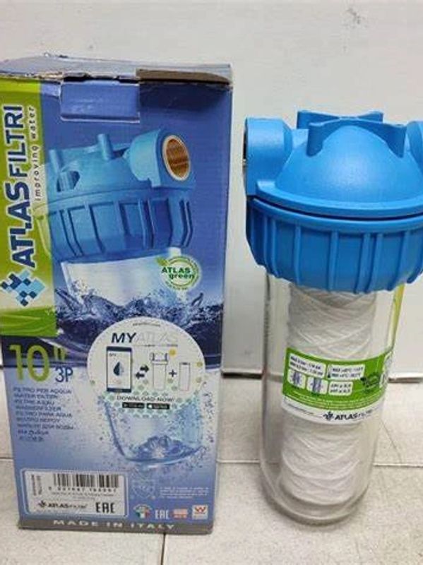 alt="Atlas Filtration System installed by Tapped Out Plumbing in Denton TX for clean water"