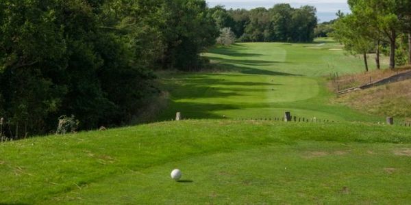 La torquet golf course hole 3 in France