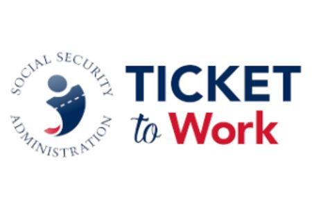 Social Security Administration's Ticket to Work Program logo