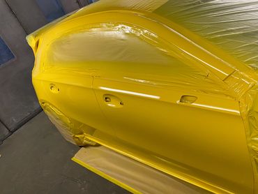 Mercedes Benz A45 freshly painted.