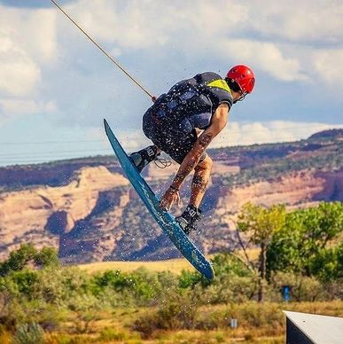 Wakeboarder at Imondi Wake Zone