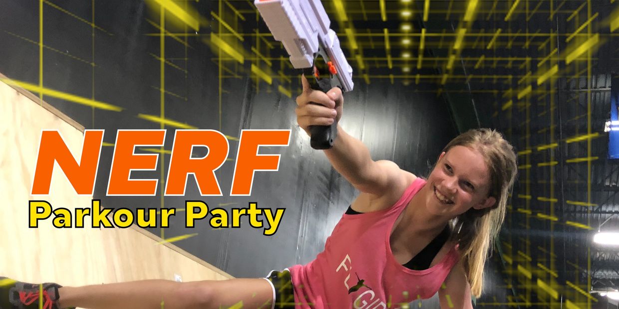 Nerf Battle Kids Birthday Party. Mobile Party Services.