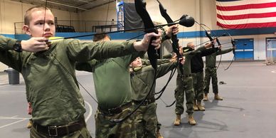 LEAP PARKOUR On the Go host mobile party for Riverside Military Academy in Gainesville.