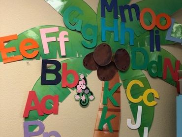 Preschool Letter Tree