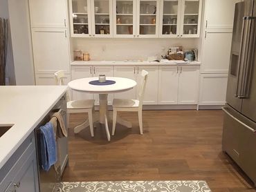 Bellhaven full kitchen main floor demo to create open concept design