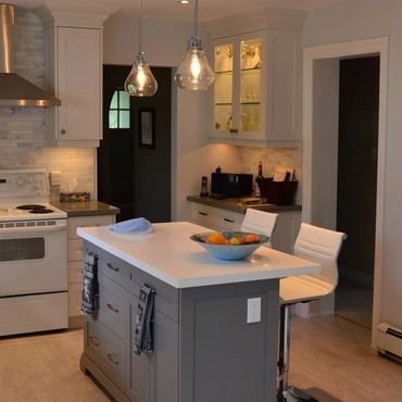 Bellhaven renovation small kitchen design