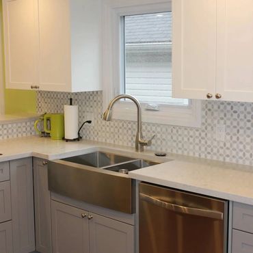 Bellhaven custom kitchen design bright and beautiful space