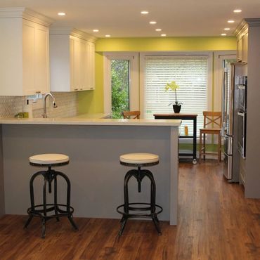 Bellhaven custom kitchen design bright and beautiful space