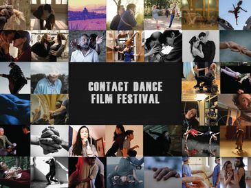 POST CARD  for the Contact Dance Film Fest