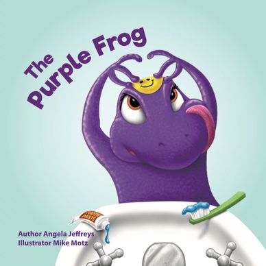 The Purple Frog by Angela Jeffreys, embracing our differences, anti bullying, self-esteem, tolerance