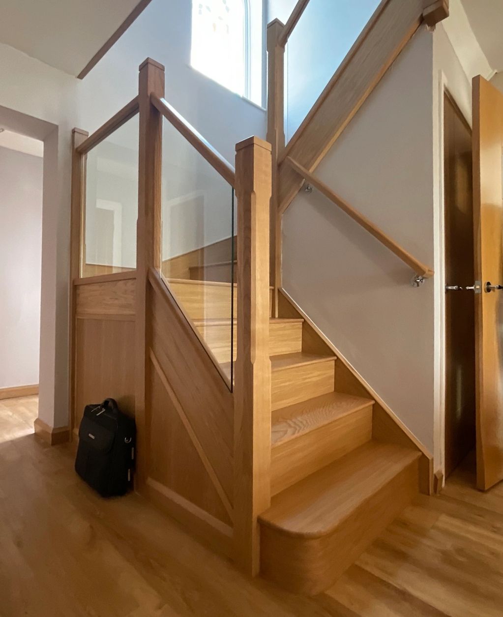 Oak & Glass Staircases