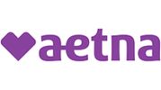 Aetna logo on a white background 