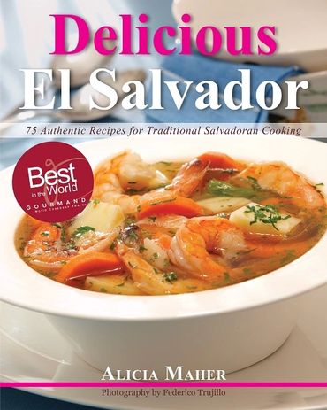 Delicious El Salvador Cookbook cover