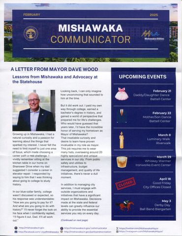 Words from Mishawaka Mayor Dave Wood