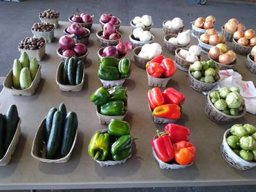 Onions, peppers