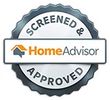 Screened and Approved Home Advisor Contractor.  Show that you're legit. HomeAdvisor's Seal of Approv