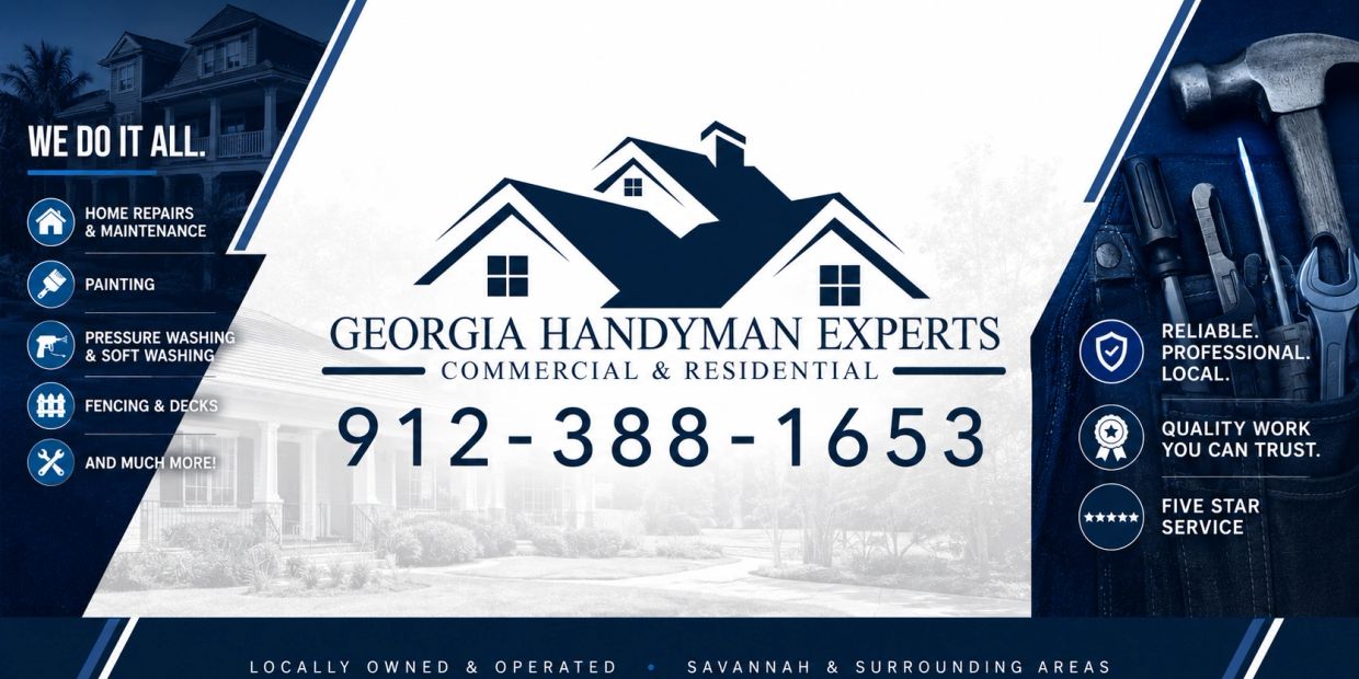 Georgia Handyman Experts offers comprehensive home repair and maintenance services.