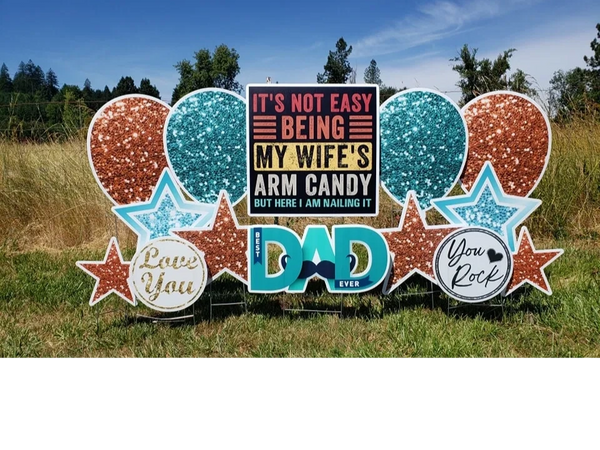 Happy Birthday Yard sign, sign rental, custom signs, custom birthday signs, monmouth oregon , dallas