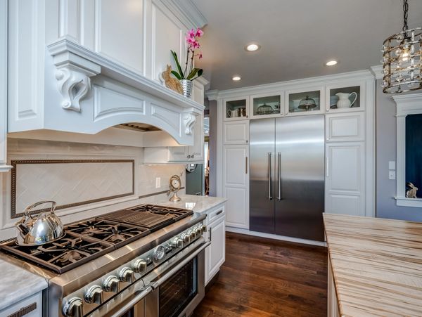 This kitchen by Macik Custom Woodworking allows form & function to come together as one.