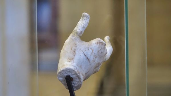 Winged Victory hand - Nike of Samothrace Hand