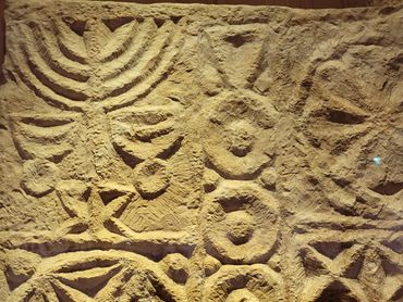 Jewish Art Menoirah at the Louvre