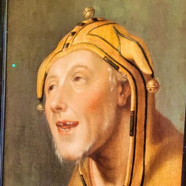 Figures of the Fool - Louvre exhibit