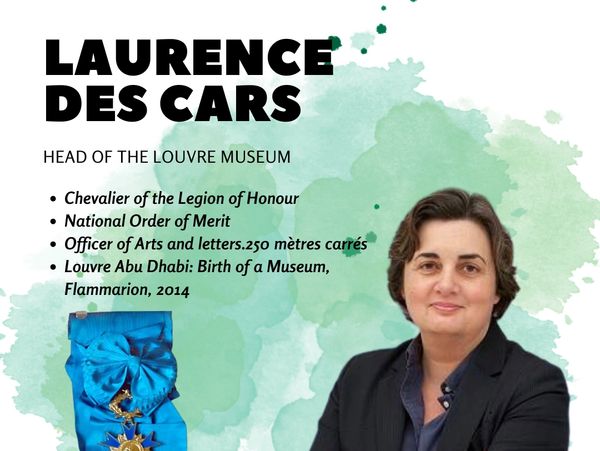 laurence des cars head of the louvre 2022