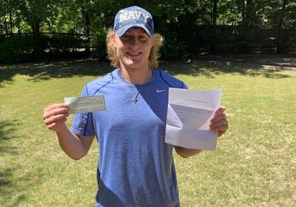 Congratulaions Chase Daniels from Milton High School. The United States Naval Academy.