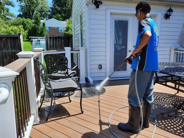 Deck washing Silver Spring, MD