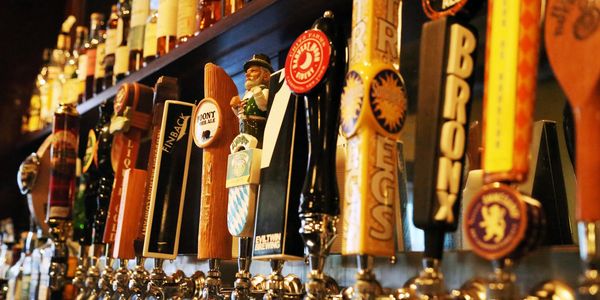 We have a great selection of beers on tap.