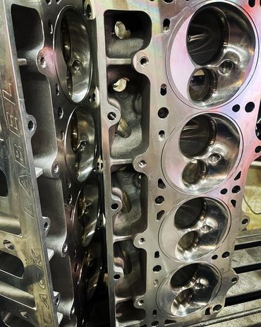 Mast Black Label heads with our fire rings installed