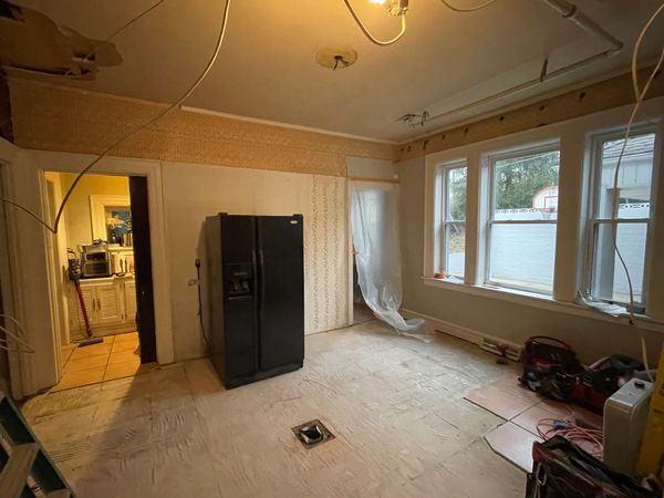 In Progress - One ceiling removed another to remove.