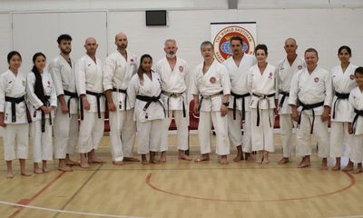 world shotokan karate federation, jindokai, kasuya sensei, wskf, dion risborg