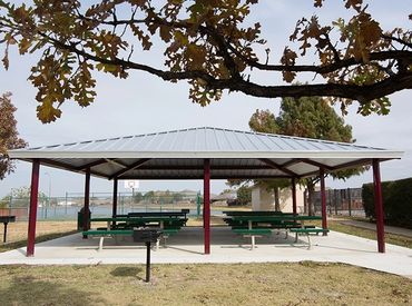 Large picnic shelter