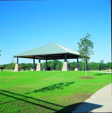 Large picnic pavilion