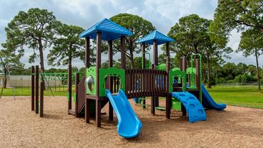 park district installation of a playground