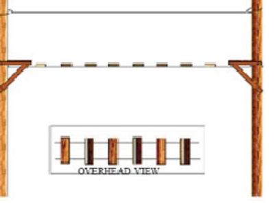 Trestle Walk high ropes course activity.