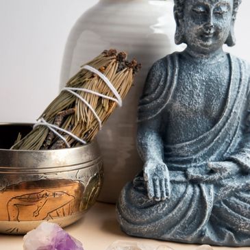 spiritual crystal peaceful calm