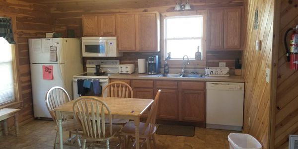 Fully equipped kitchen, with dishwashers at Lost Cove Resort