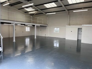 painting and renovation of a business unit