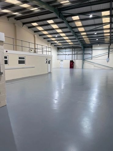 painting and renovation of a factory unit
