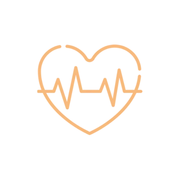 Heart showing heart rate